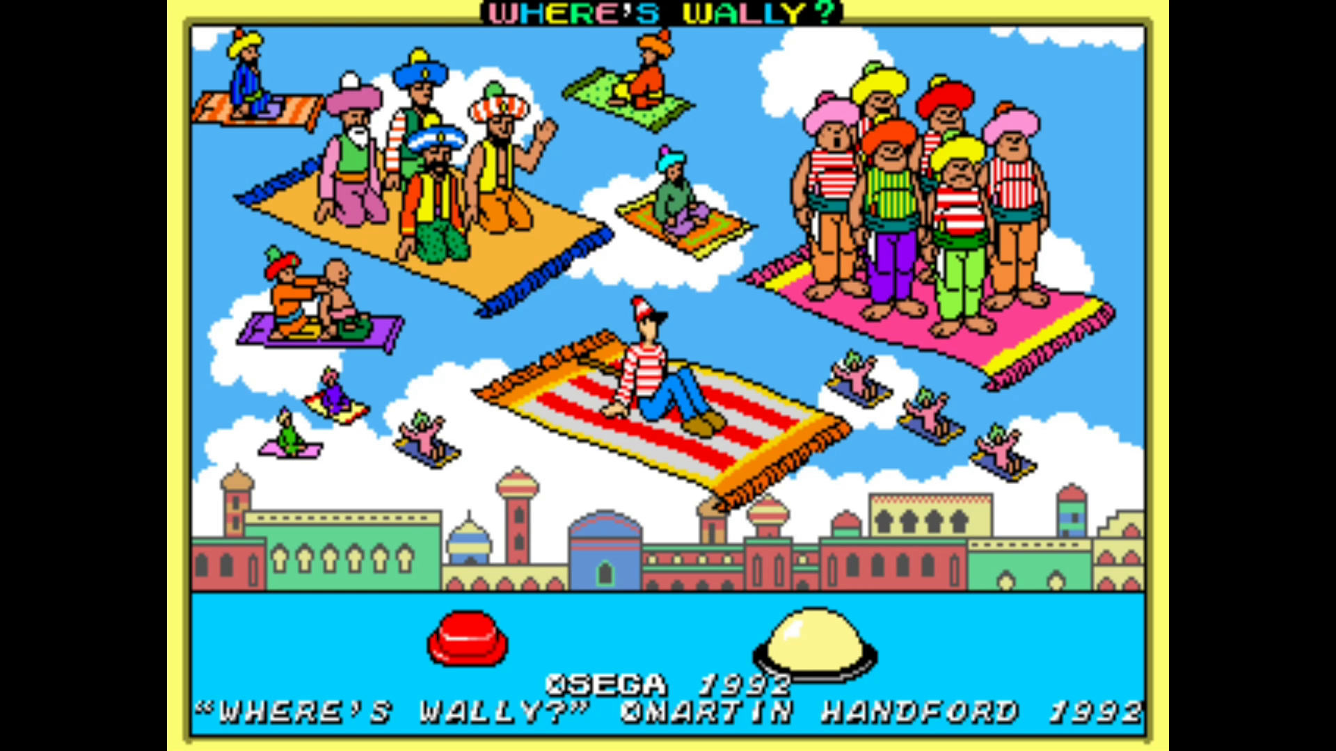 where's waldo trackball game