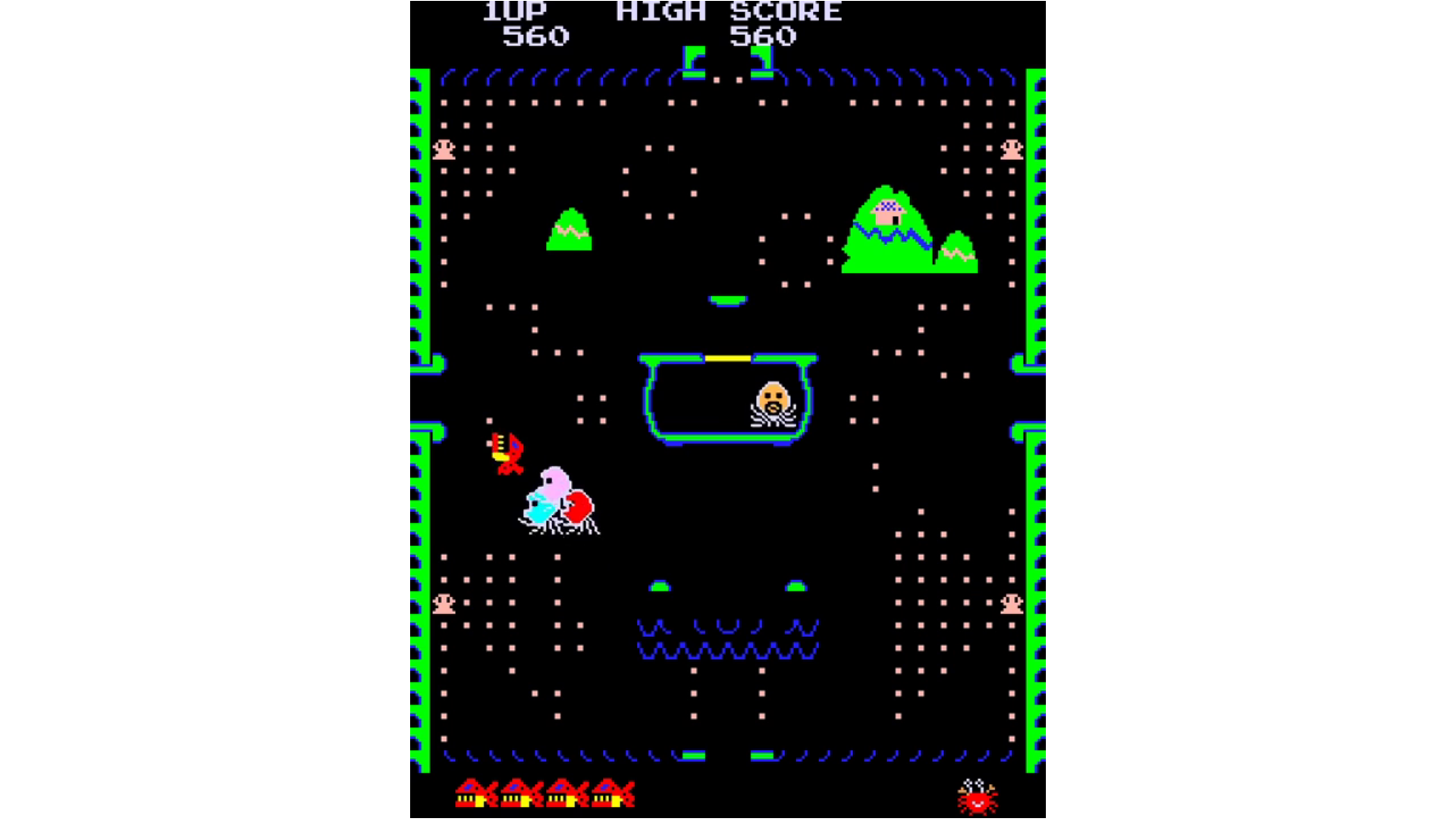 piranha arcade gameplay