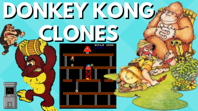 Donkey Kong Arcade Clones (Gameplay and Art Comparison) - Arcade Advantage