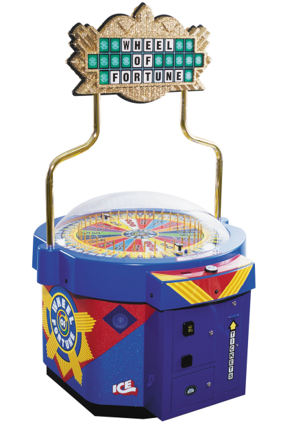 wheel of fortune arcade machine