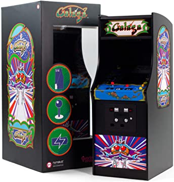 quarter arcade galaga cabinet