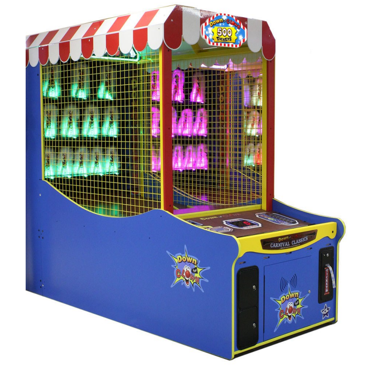 down the clown arcade machine
