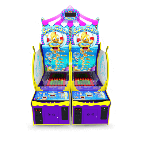 gold fishin arcade machine