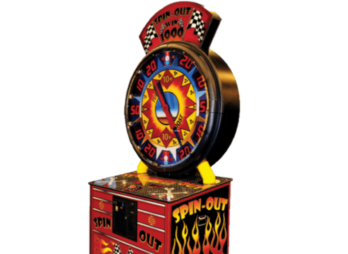 spin out arcade machine