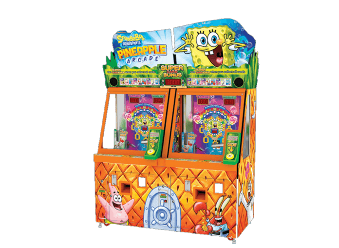 spongebob arcade machine